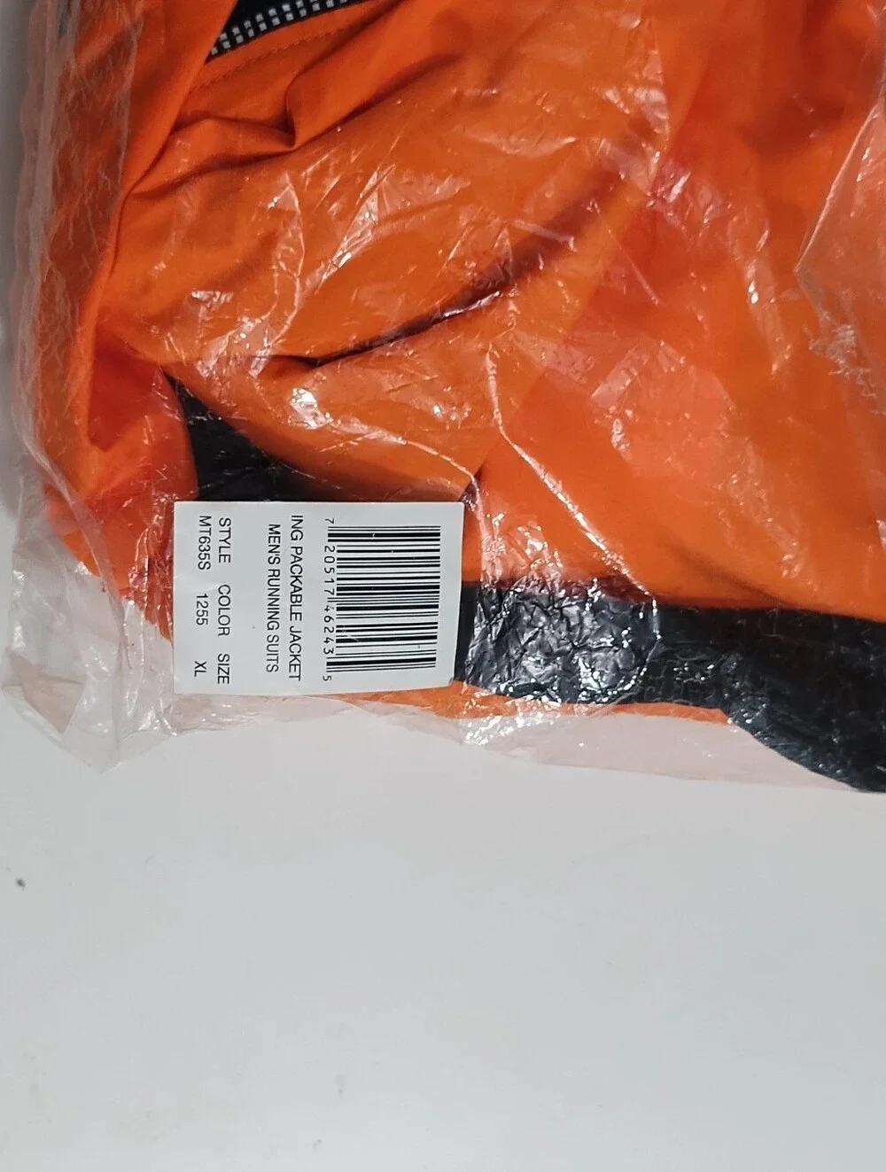 Vintage ASICS ING New York City Marathon Windbreaker Running Jacket Orange Blue